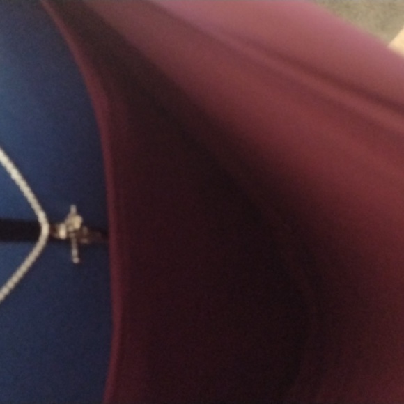 LUSH Cowell Neck Stretch Long Sleeve Top w Built in TANK by REITMANS!! - Picture 6 of 7